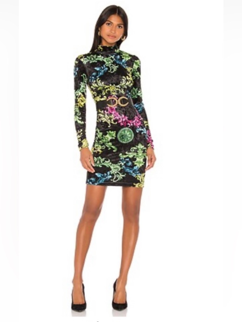 Versace Jeans Couture velvet dress, size EUR 40